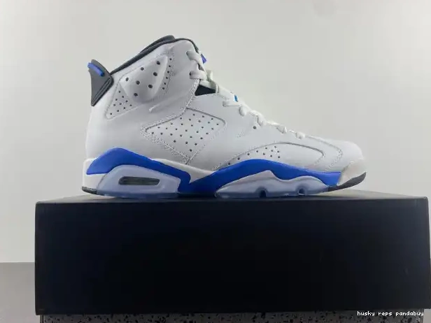 Rep Husky 6 Sport 384664-107 (2014) Retro Blue Air Jordan 0323